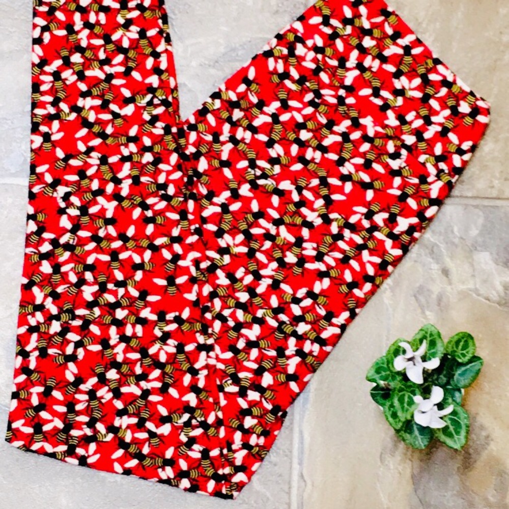 LuLaRoe Bumble Bee Leggings